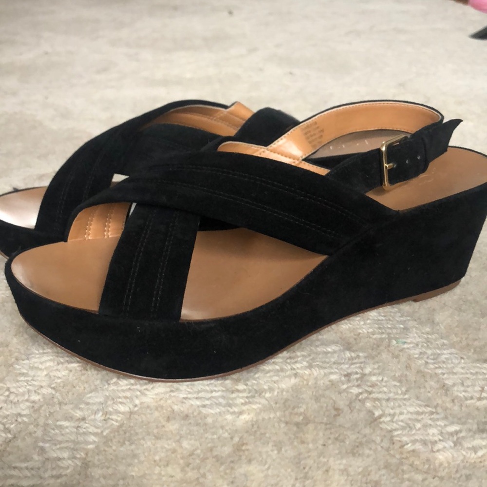 JCrew suede sandals size 8.5